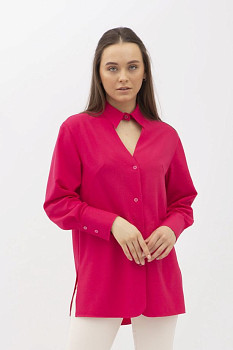 Блуза прямого крою рожева Кєзі 02