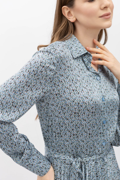 Сукня міді з спідницею плісе Міріал 05