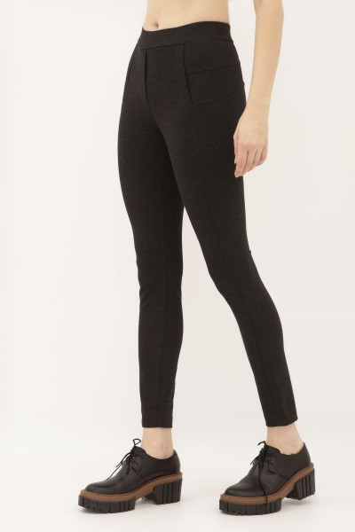 Трикотажні лосини сірого кольору Сімона 02