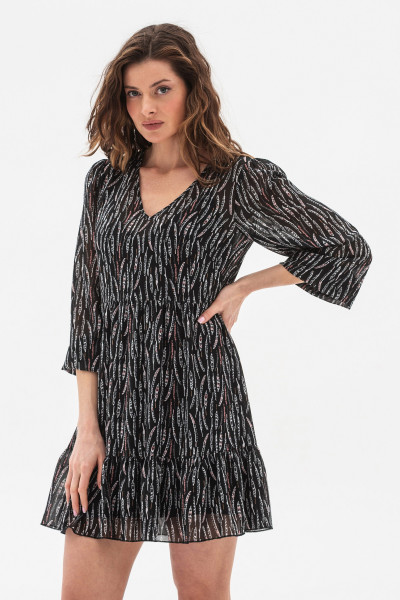 Легка шифонова сукня міні довжини Цвіта Легка шифонова сукня міні довжини Цвіта