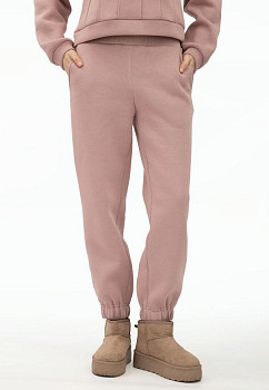 Трикотажні штани рожевого кольору Делін 04