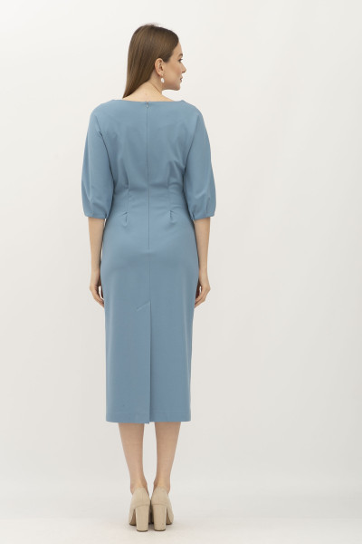 Сукня блакитна з еластичної тканини Найт 11