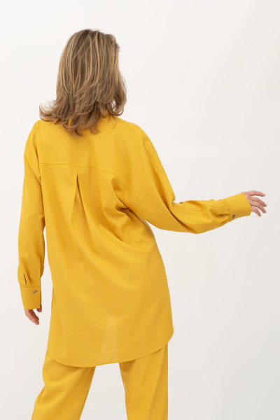 Гірчична сорочка оверсайз Сінон 21