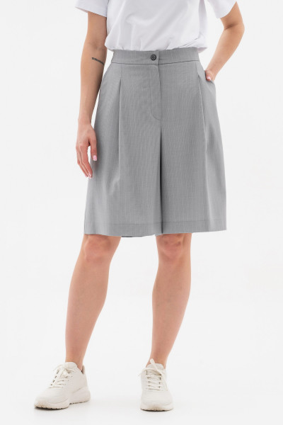 Шорти-бермуди до коліна сірого кольору Октара 01
