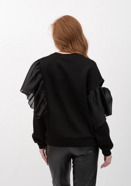 Трикотажний світшот чорного кольору Тамана