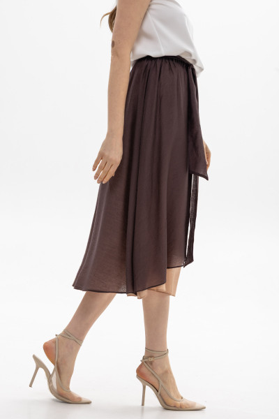 Спідниця Коричневий Мушля