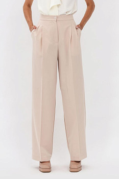 Класичні жіночі штани з високою посадкою Аміка