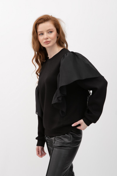 Трикотажний світшот чорного кольору Тамана