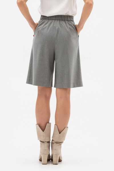 Шорти-бермуди до коліна сірого кольору Октара