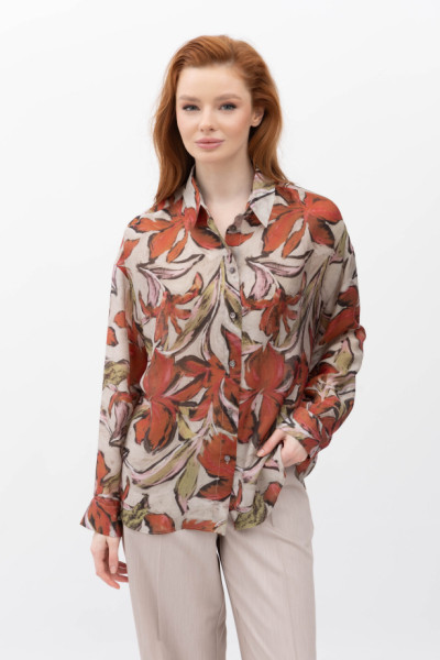 Жіноча сорочка вільного силуету Балі 02