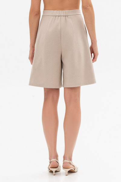 Шорти силуету бермуди подовжені з вмістом вовни бежеві Васат