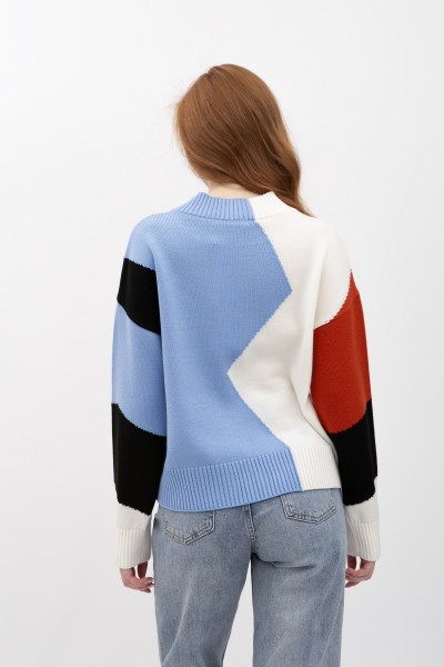 Жіночий джемпер з вмістом  вовни 25207100