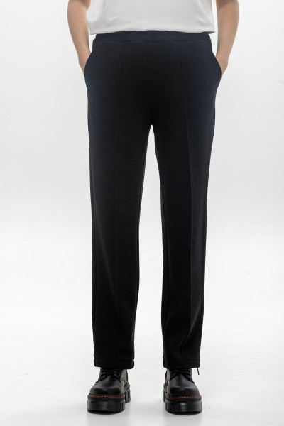 Трикотажні чорні штани з кишенями Ланея 10