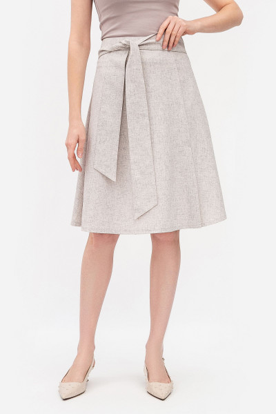 Спідниця трапецієподібного крою сірого кольору Сульфа
