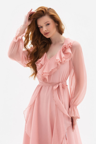 Шифонова сукня рожевого кольору Нірела Шифонова сукня рожевого кольору Нірела