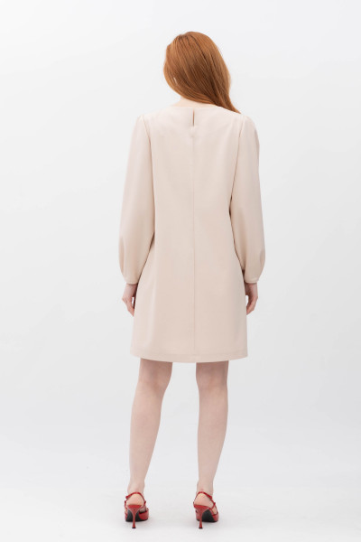 Сукня міні бежевого кольору Корвин