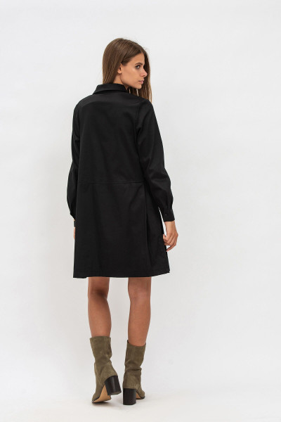 Сукня міні вільного силуету чорного кольору Алєса 4