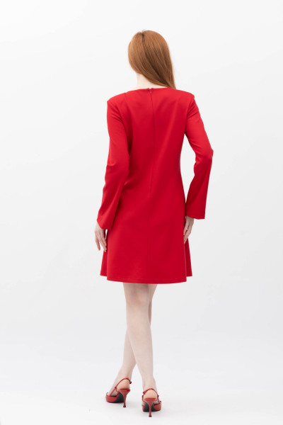 Cукня міні силуету трапеція червоного кольору Лоіда