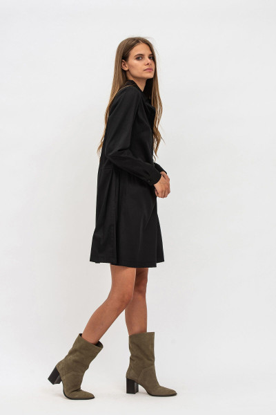 Сукня міні вільного силуету чорного кольору Алєса 4