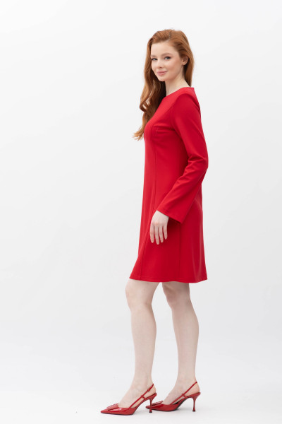 Cукня міні силуету трапеція червоного кольору Лоіда