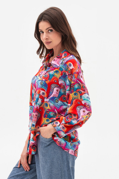 Блуза вільного силуету Еріада
