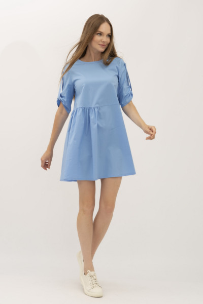 Коротка легка сукня з асиметричною спідницею Гумер 02 Коротка легка сукня з асиметричною спідницею Гумер 02