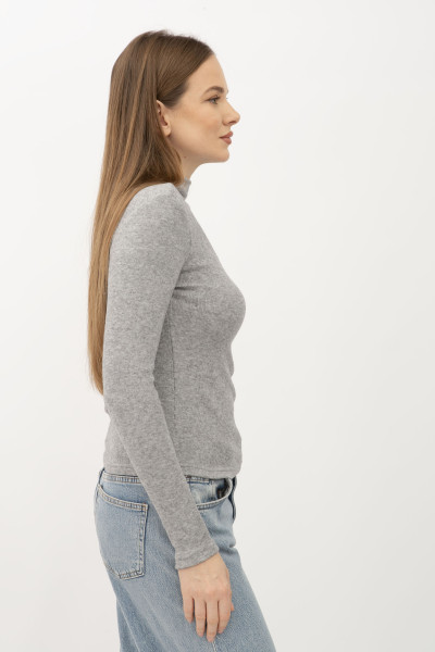 Джемпер сірий трикотажний Ариель 01