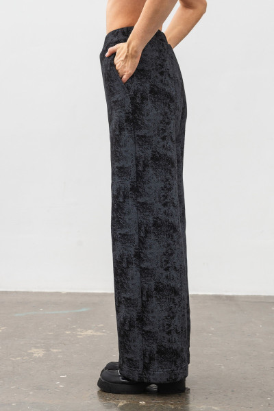 Сірі штани з трикотажу вільного силуету Жалін 01