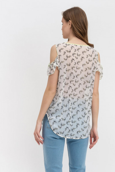 Блуза Молочний Влекі