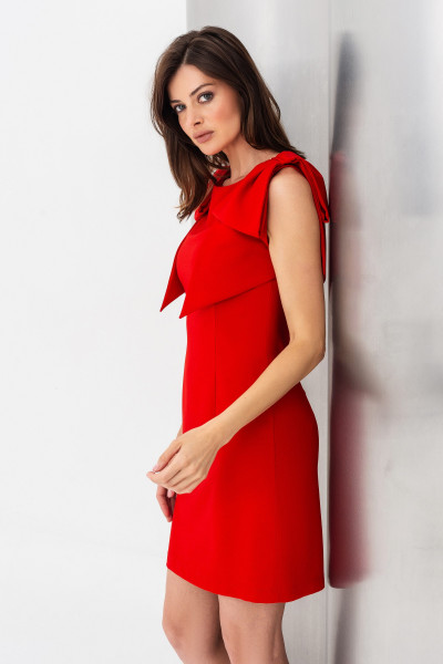 Сукня міні з костюмної тканини червона Ігре Сукня міні з костюмної тканини червона Ігре