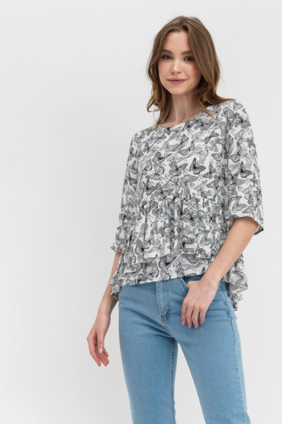 Блуза Білий Аріко