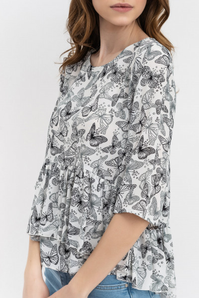 Блуза Білий Аріко